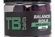 TB Baits Vyvážené Boilie Balanced + Atraktor Spice Queen Krill 100 g 20mm